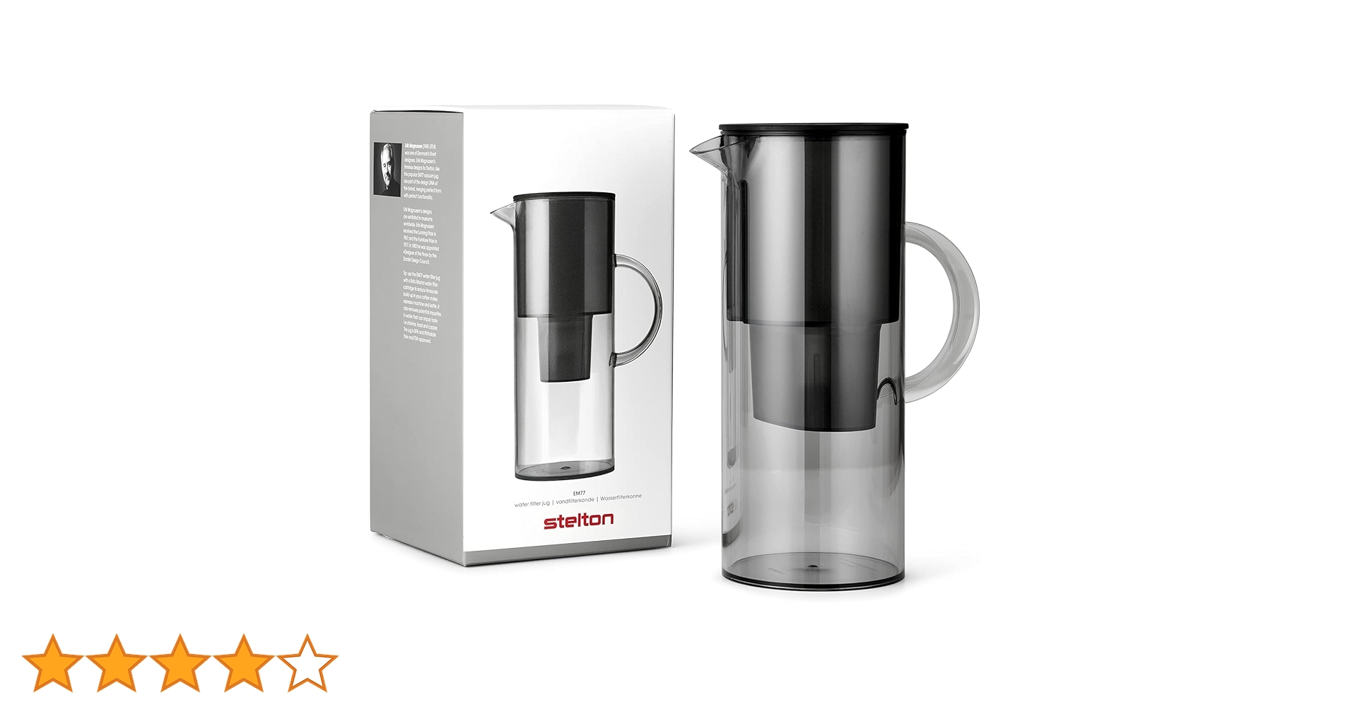 STELTON ステルトン ウォータージャグ GY 2L スモークグレイ ブリタ Amazon.co.jp: STELTON ステルトン CLASSIC ウォータージャグ GY